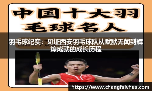 羽毛球纪实：见证西安羽毛球队从默默无闻到辉煌成就的成长历程